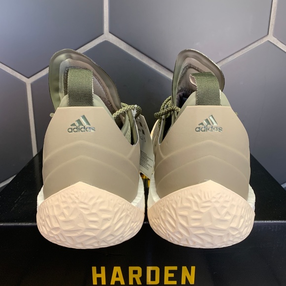 Adidas Harden Volume 2 Night Olive Cargo Shoes - Picture 4 of 7